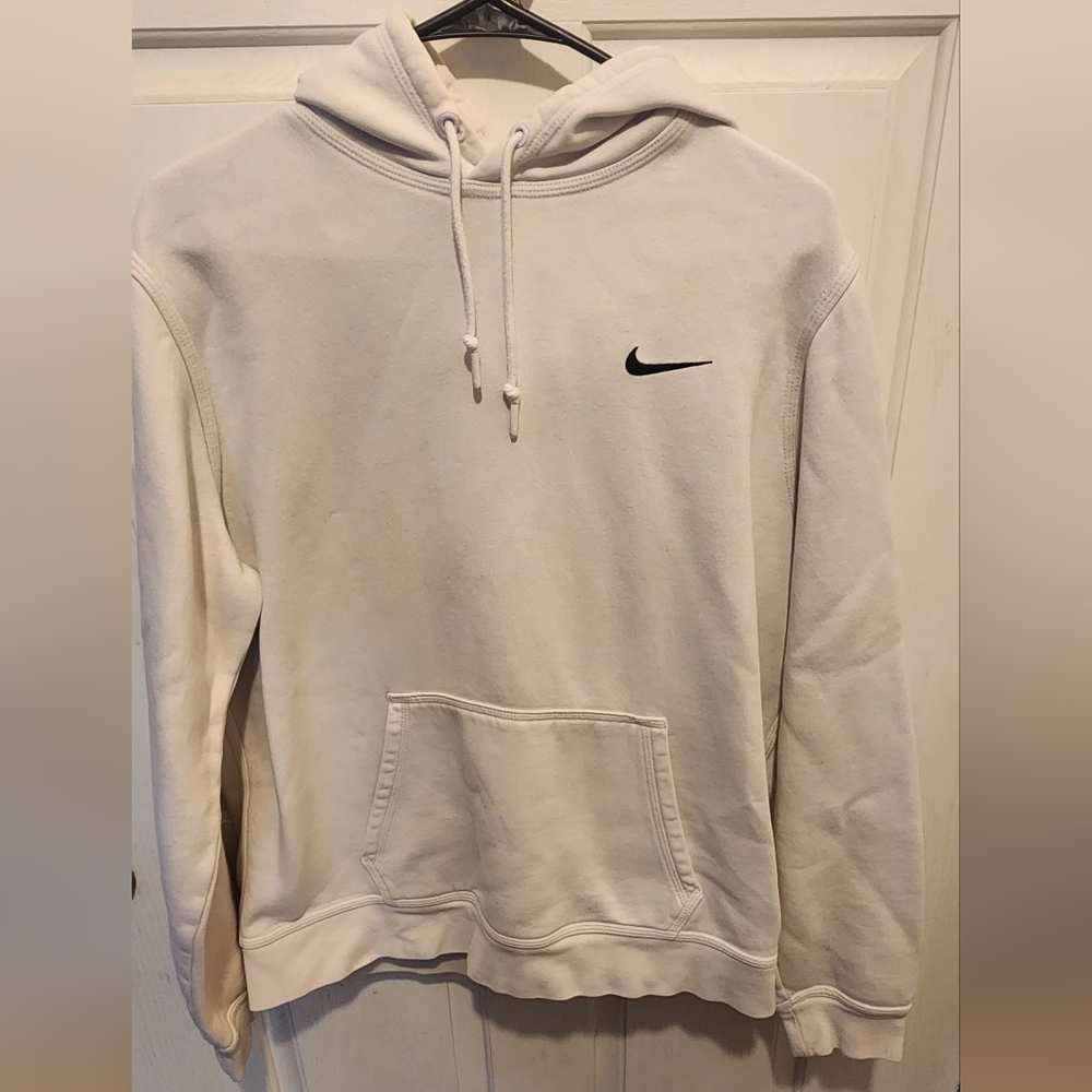 Nike Men's Large White Hoodie